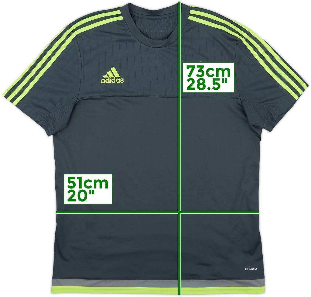 2015-16 Real Madrid adidas Training Shirt - 8/10 - (L)