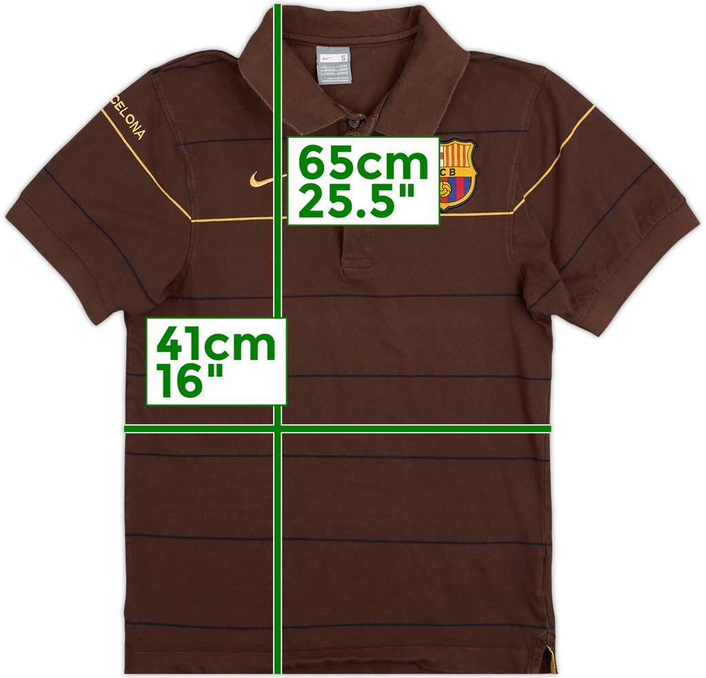 2008-09 Barcelona Nike Polo Shirt - 6/10 - (S)