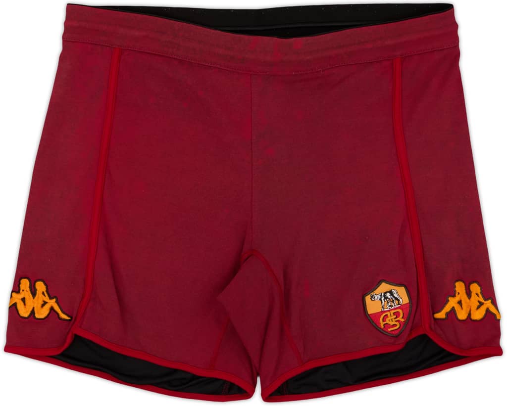 2002-03 Roma European Home Shorts - 5/10 - (XL)