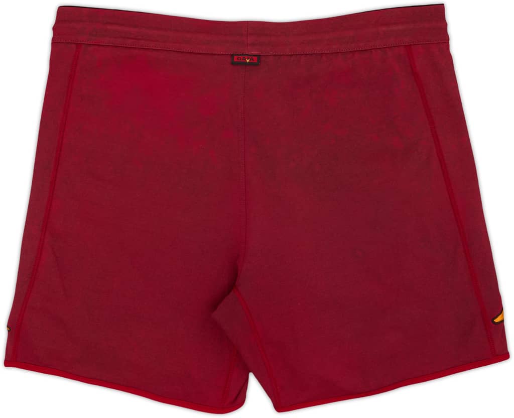 2002-03 Roma European Home Shorts - 5/10 - (XL)