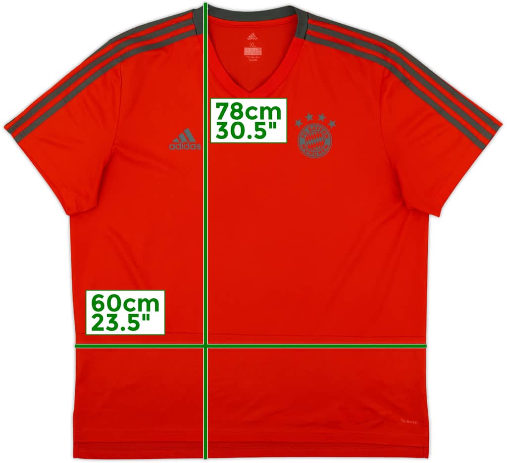 2018-19 Bayern Munich adidas Training Shirt - 8/10 - (XL)