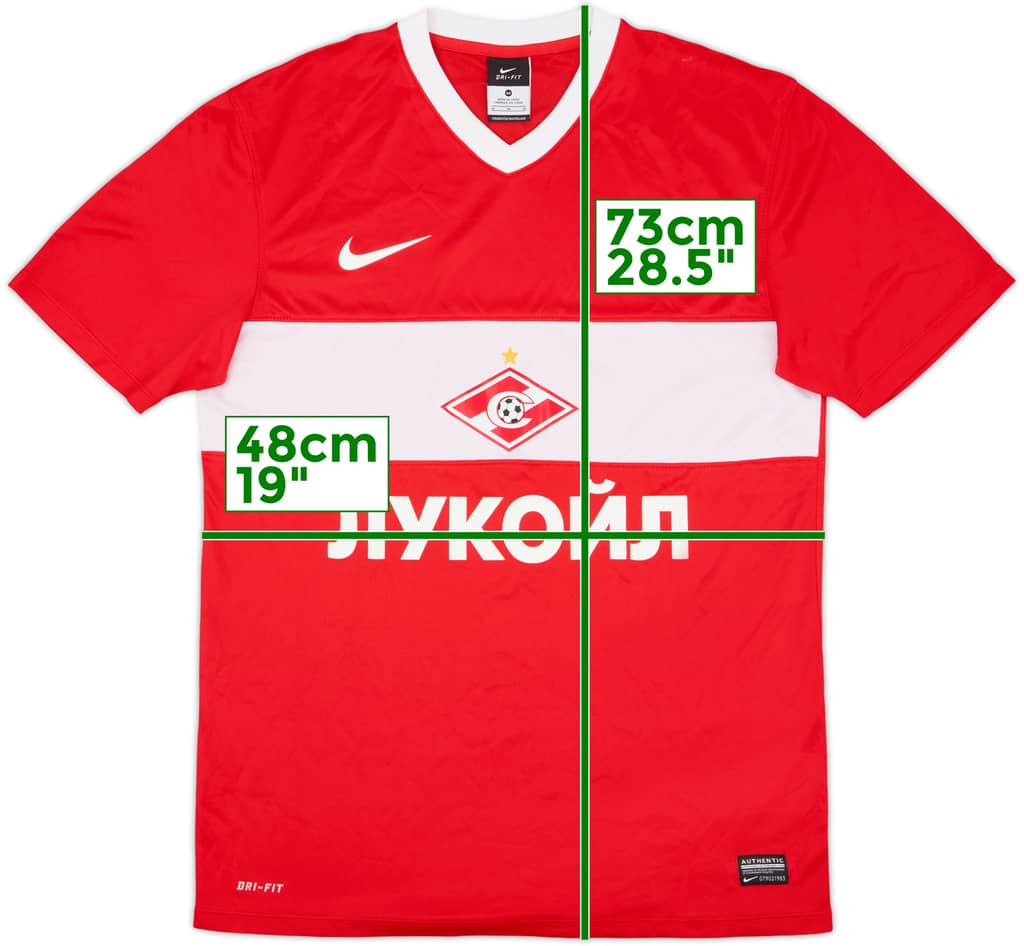 2013-14 Spartak Moscow Home Shirt - 8/10 - (M)