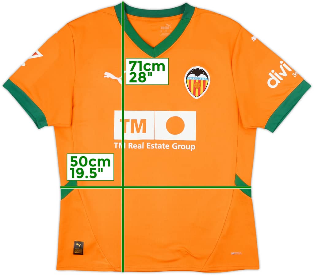 2024-25 Valencia Third Shirt - 10/10 - (M)