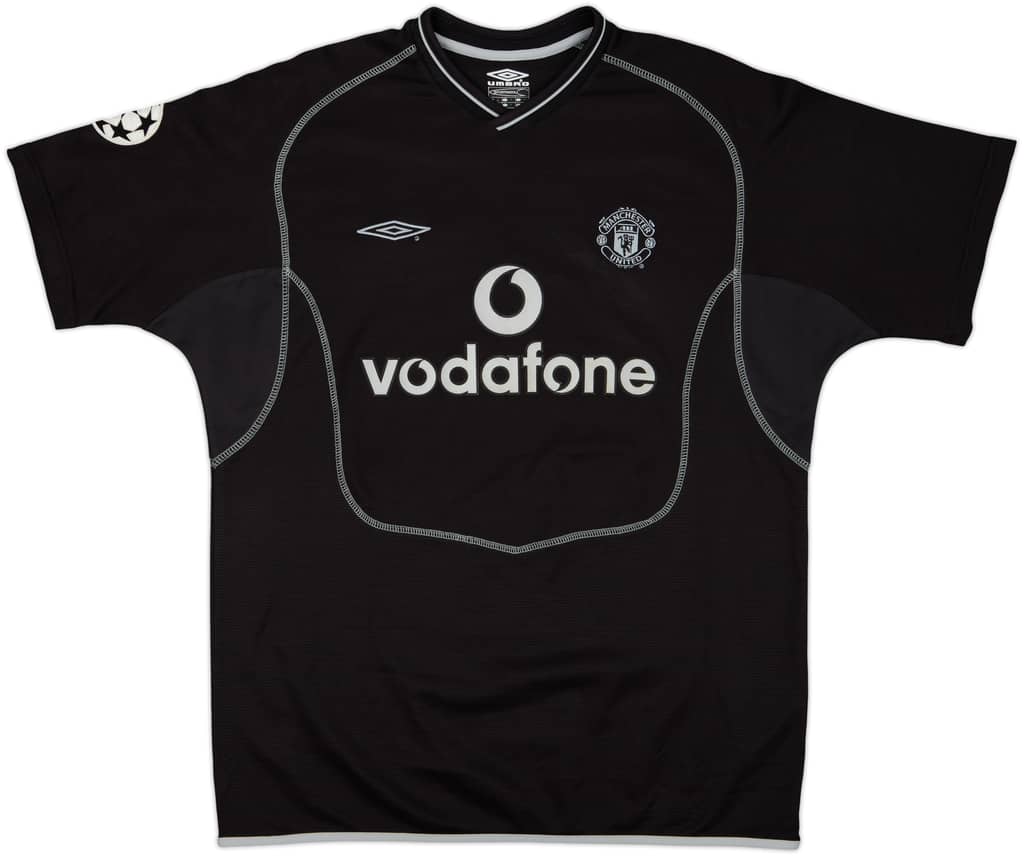 2000-02 Manchester United GK S/S Shirt - 9/10 - (L)