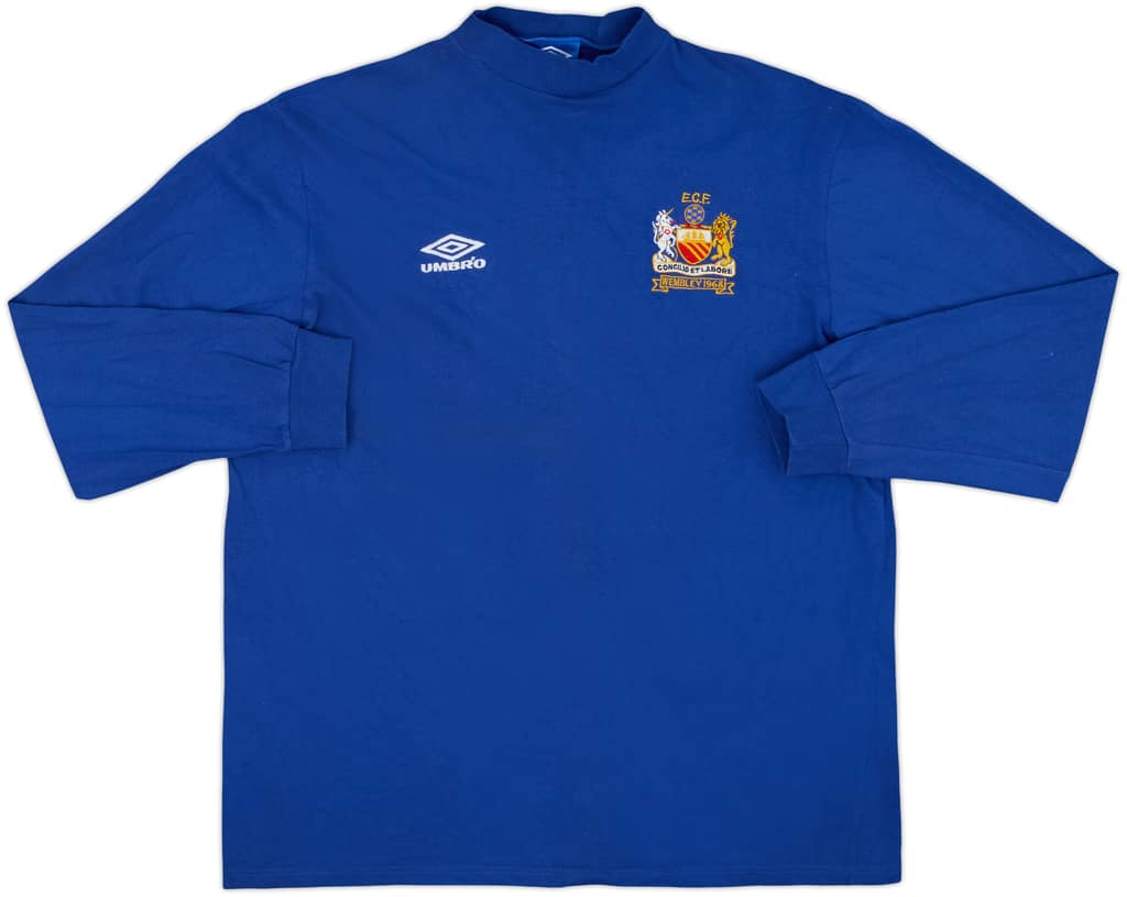 1998-99 Manchester United 1968 European Cup Heritage L/S Shirt - 7/10 - (XL)