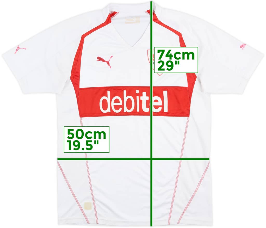 2004-05 Stuttgart Home Shirt - 5/10 - (L)