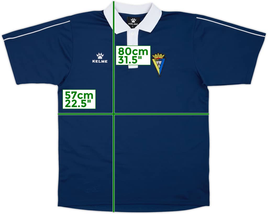 2009-10 Cadiz Kelme Polo Shirt - 10/10 - (L)