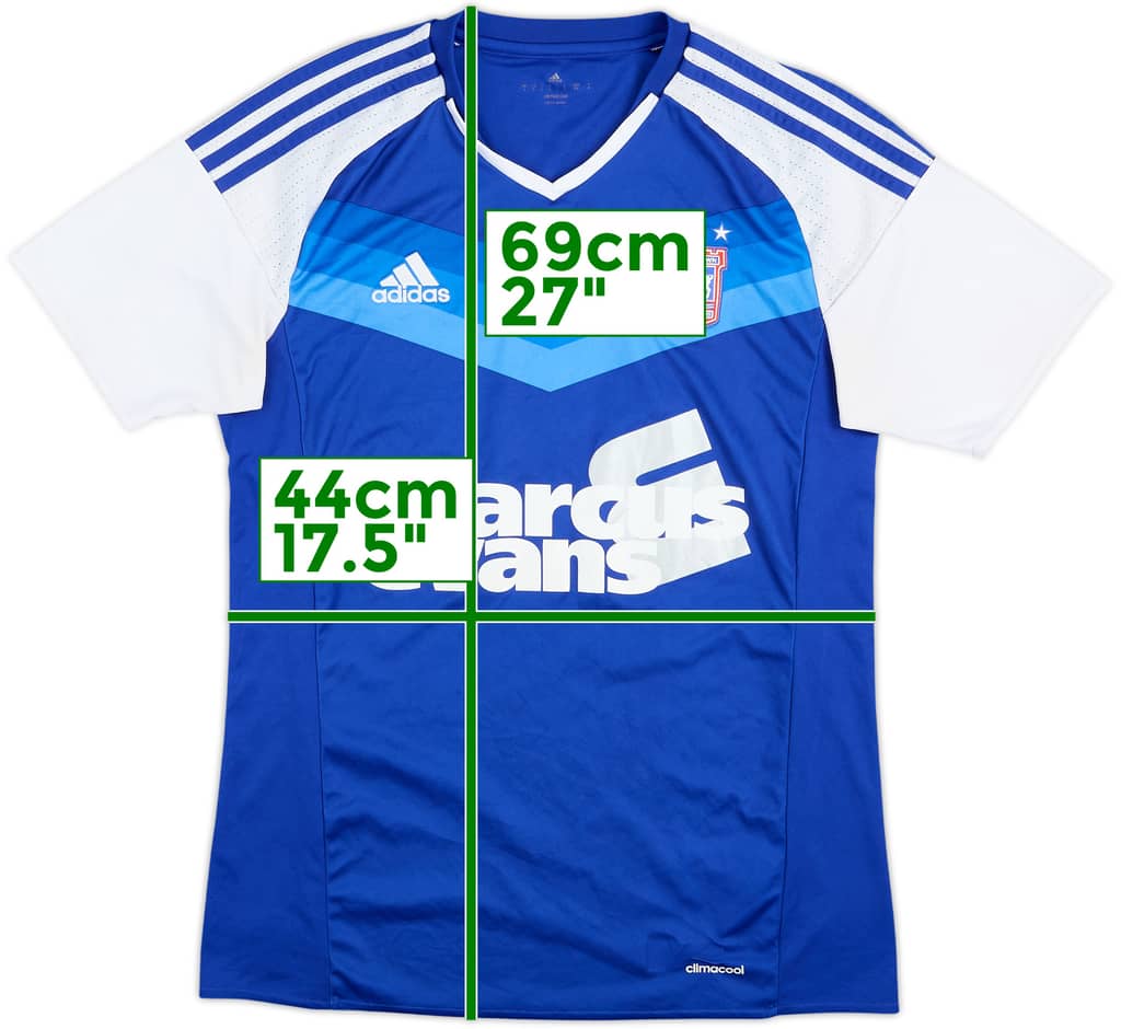 2016-17 Ipswich Home Shirt - 6/10 - (S)