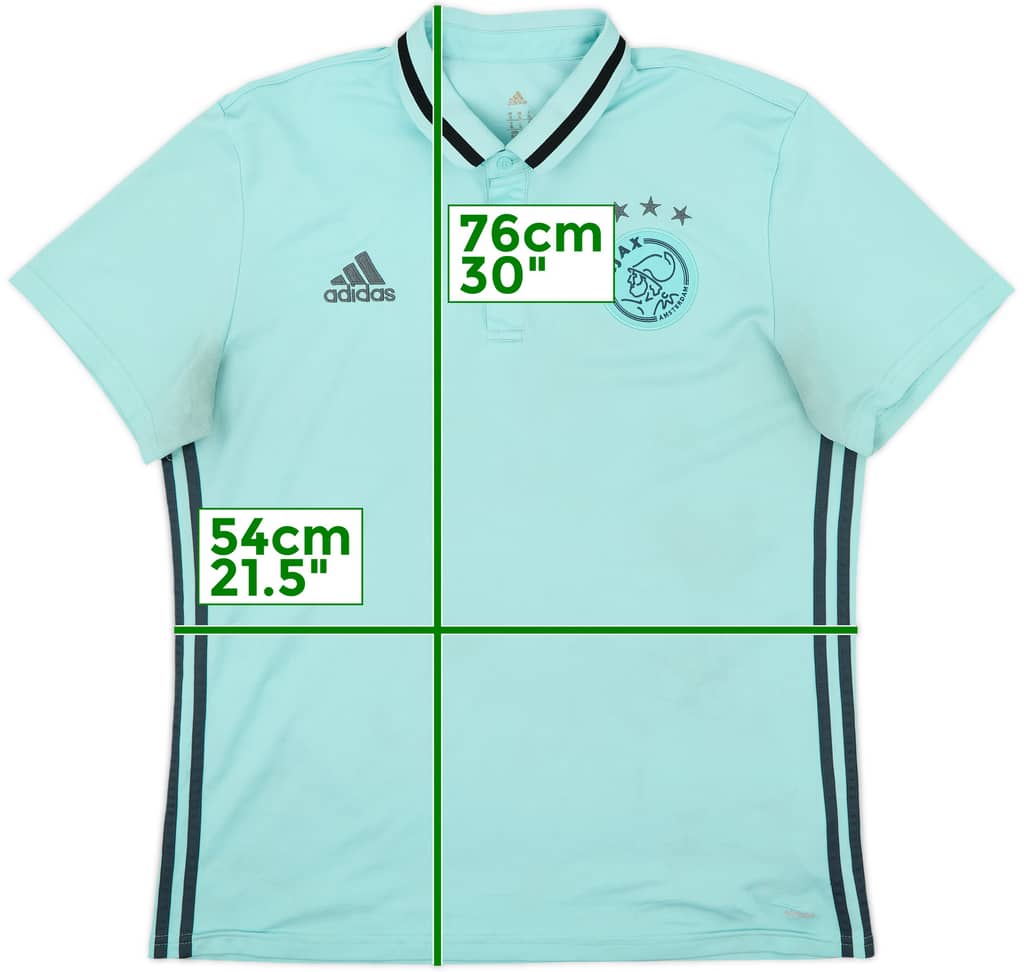 2016-17 Ajax adidas Polo Shirt - 5/10 - (XL)