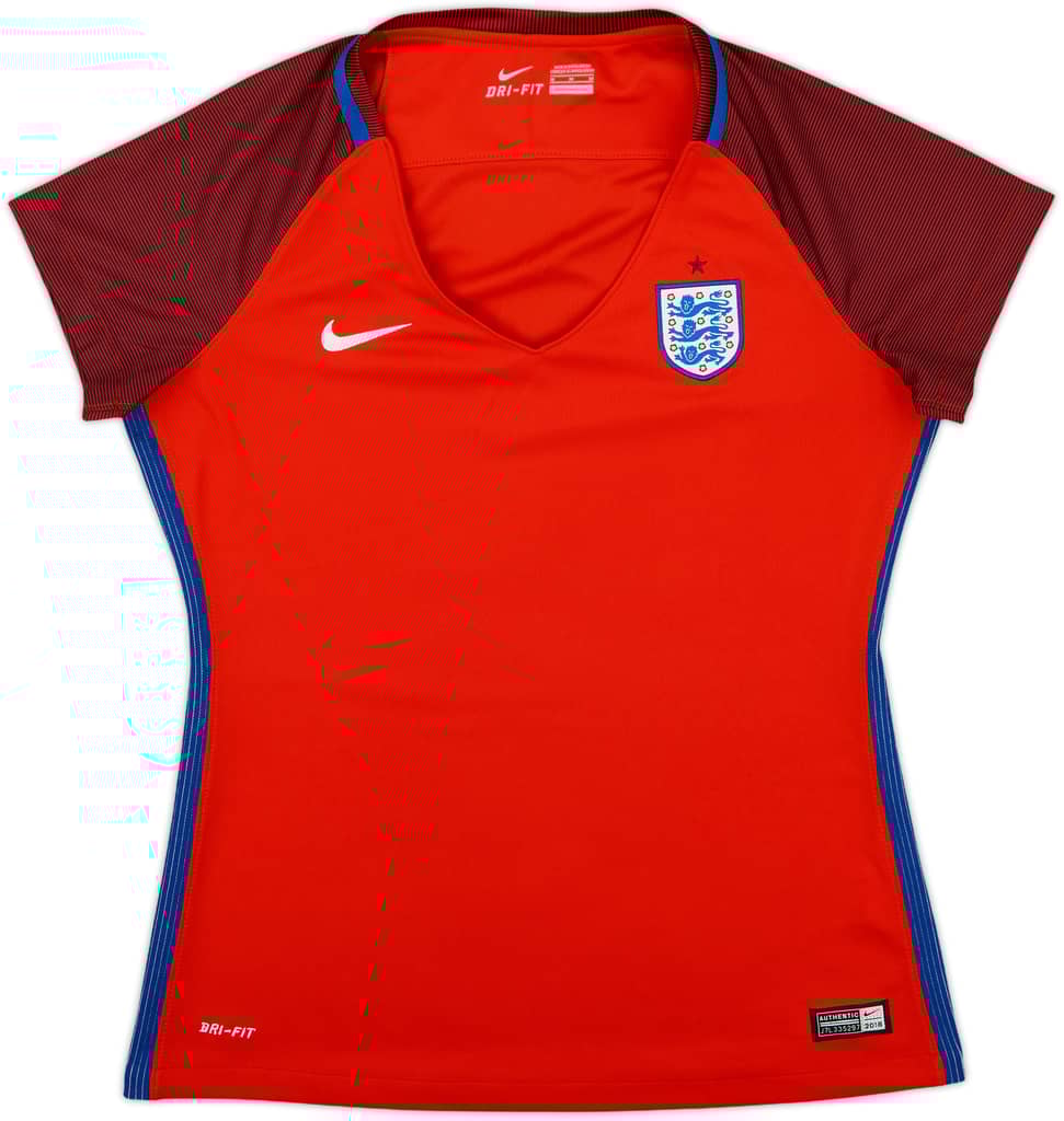 2016-17 England Away Shirt - 8/10 - (Women's M)