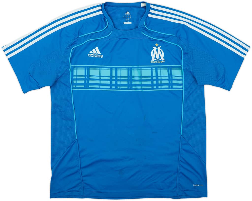 2010-11 Olympique Marseille adidas Training Shirt - 6/10 - (XL)