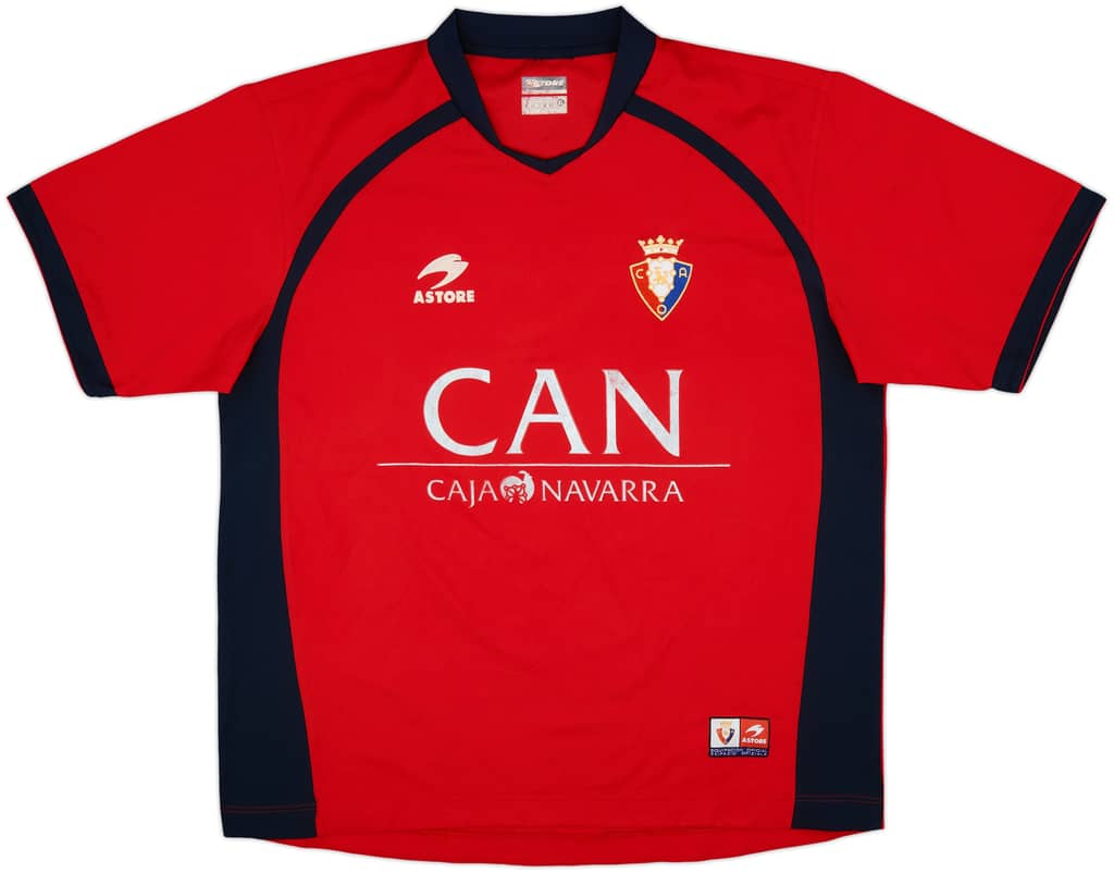 2004-05 Osasuna Home Shirt - 6/10 - (XL)