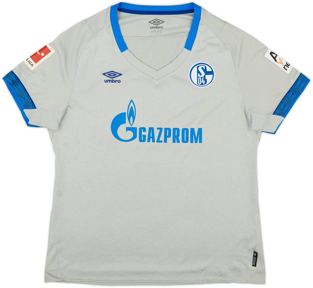 2018-19 Schalke Away Shirt - 8/10 - (Women's XL)