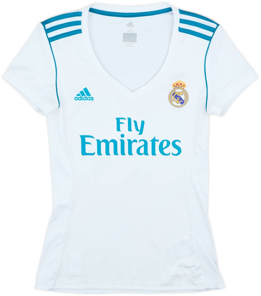 2017-18 Real Madrid Home Shirt - 9/10 - (Women's XS)