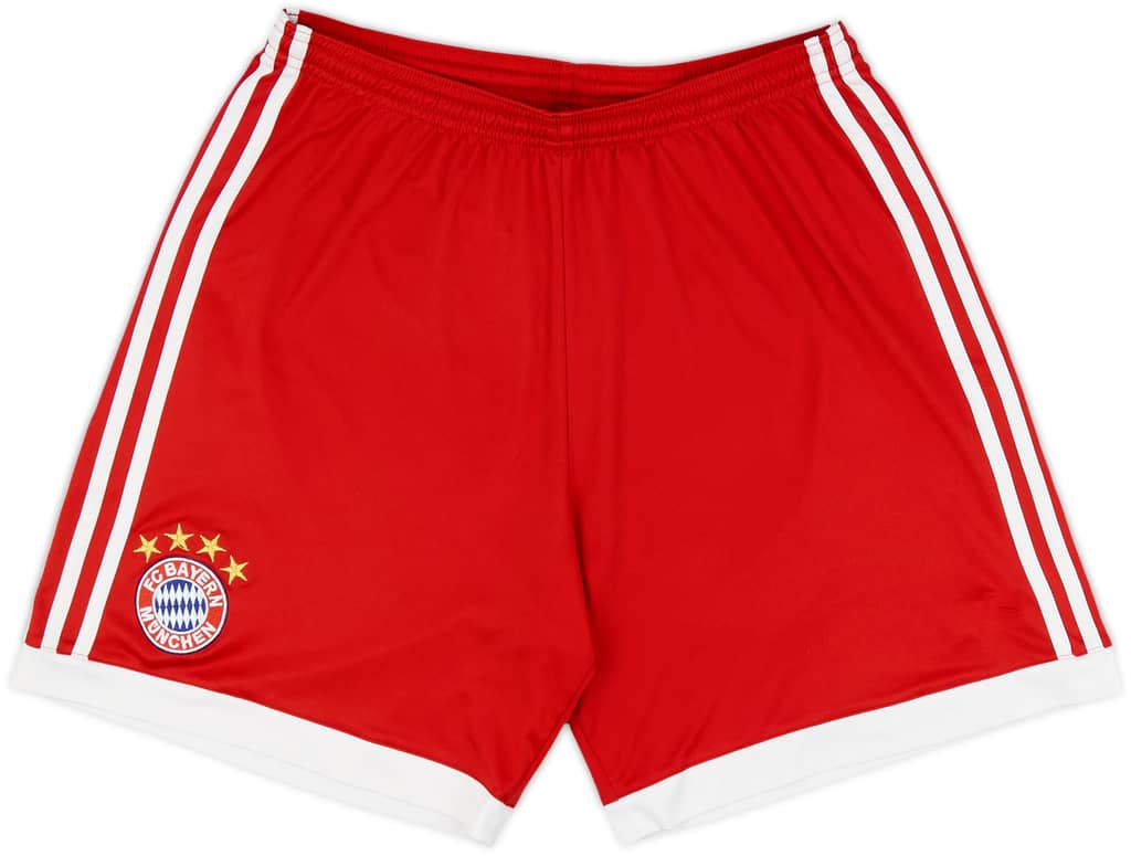 2017-18 Bayern Munich Home Shorts - 9/10 - (L)