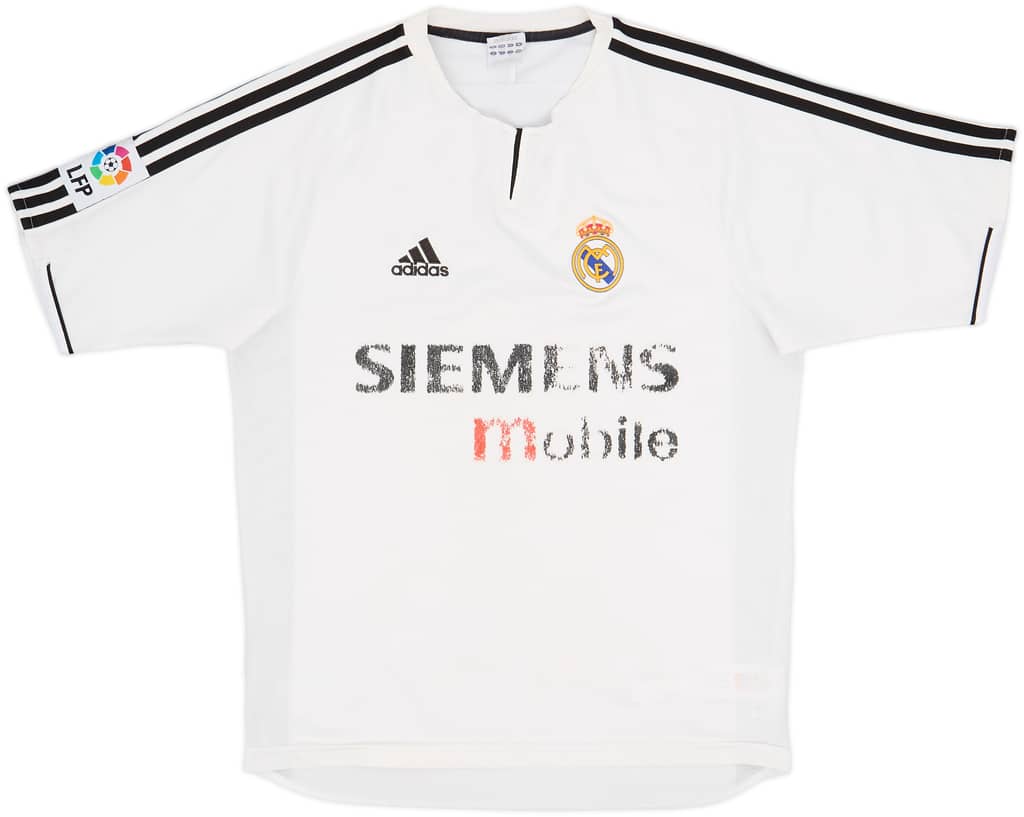 2003-04 Real Madrid Home Shirt - 4/10 - (S)