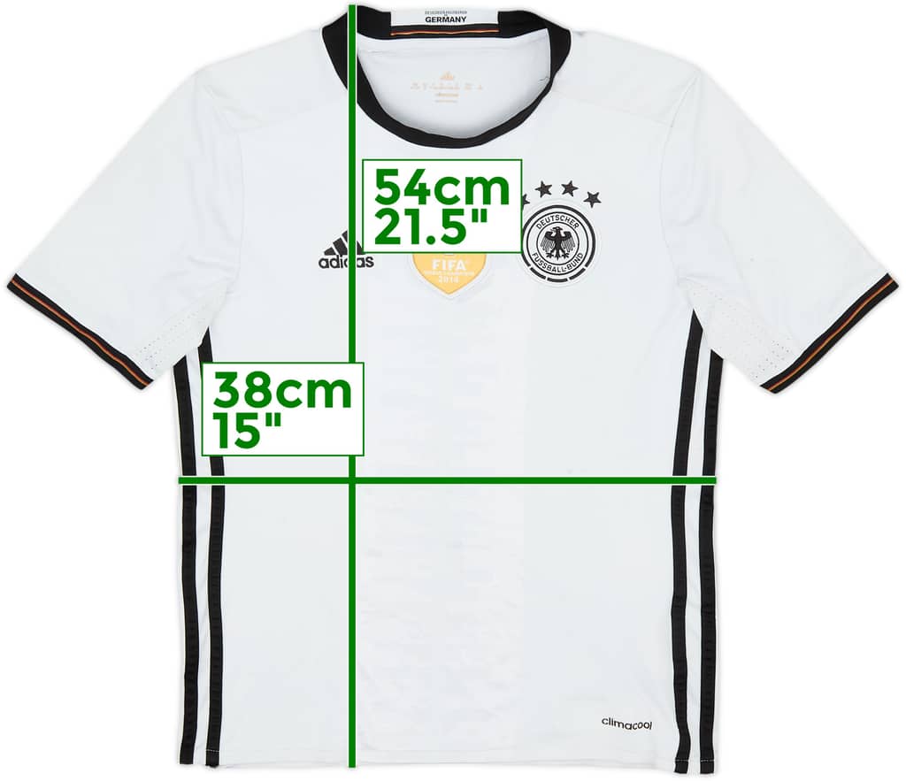 2015-16 Germany Home Shirt - 4/10 - (M.Boys)
