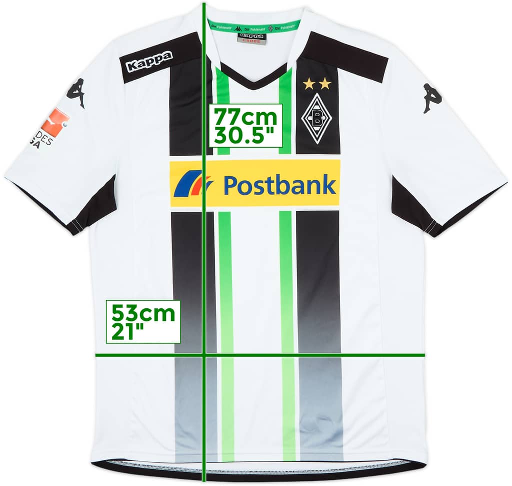 2014-15 Borussia Monchengladbach Home Shirt - 9/10 - (L)