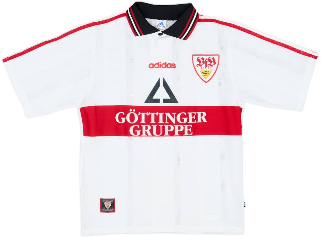 1997-98 Stuttgart Home Shirt - 8/10 - (M)