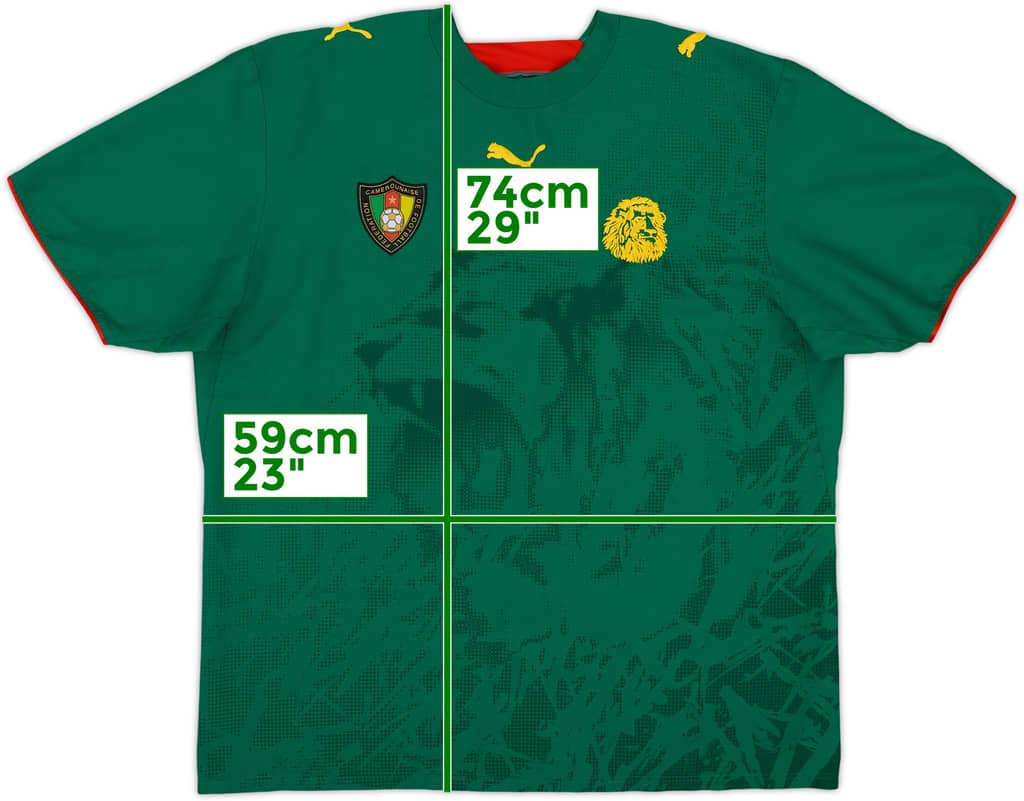 2006-08 Cameroon Home Shirt - 8/10 - (XL)
