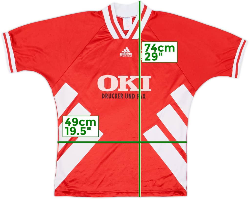 1994-95 Kaiserslautern Home Shirt - 7/10 - (M)