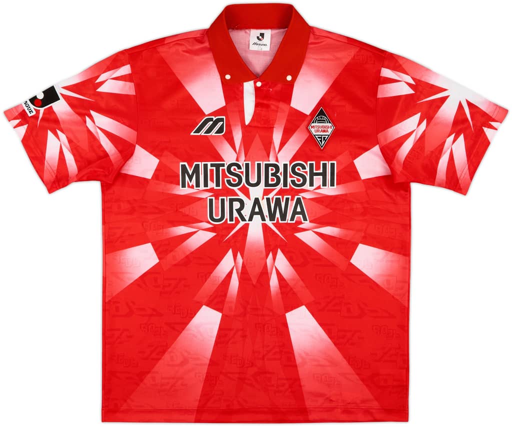1996 Urawa Red Diamonds Home Shirt - 9/10 - (L)
