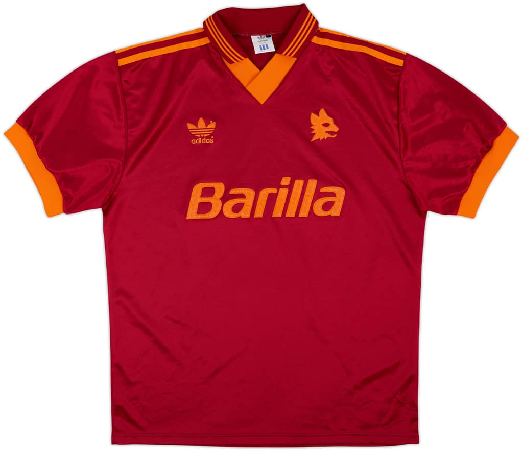 1992-94 Roma Home Shirt - 8/10 - (M)