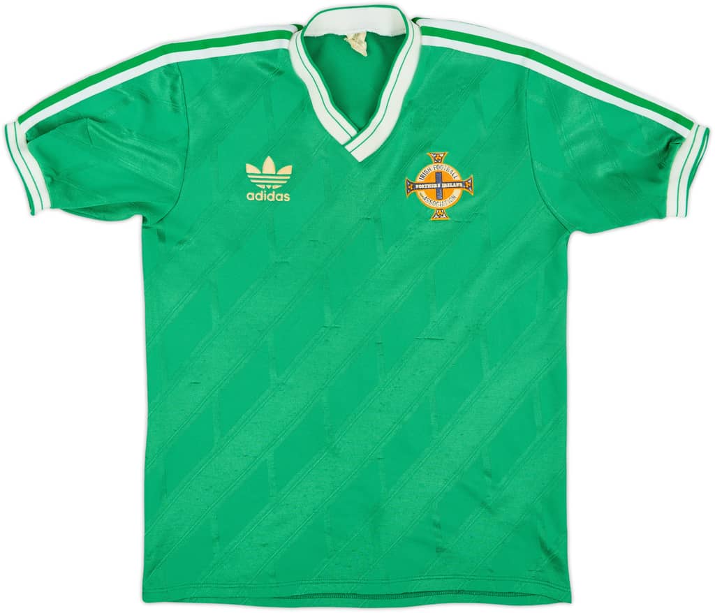 1986-88 Northern Ireland Home Shirt - 6/10 - (L)