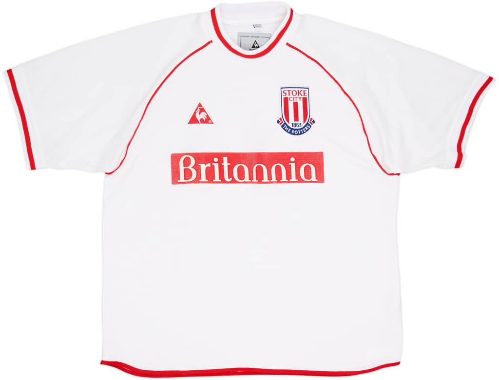 2002-03 Stoke City Away Shirt - 8/10 - (L)