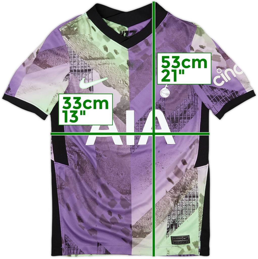 2021-22 Tottenham Third Shirt - 5/10 - (S.Boys)