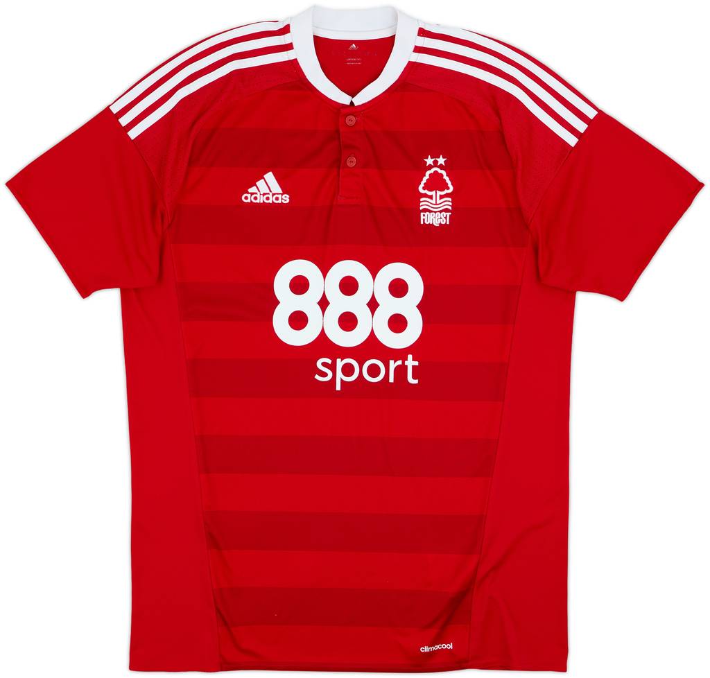 2016-17 Nottingham Forest Home Shirt - 6/10 - (L)