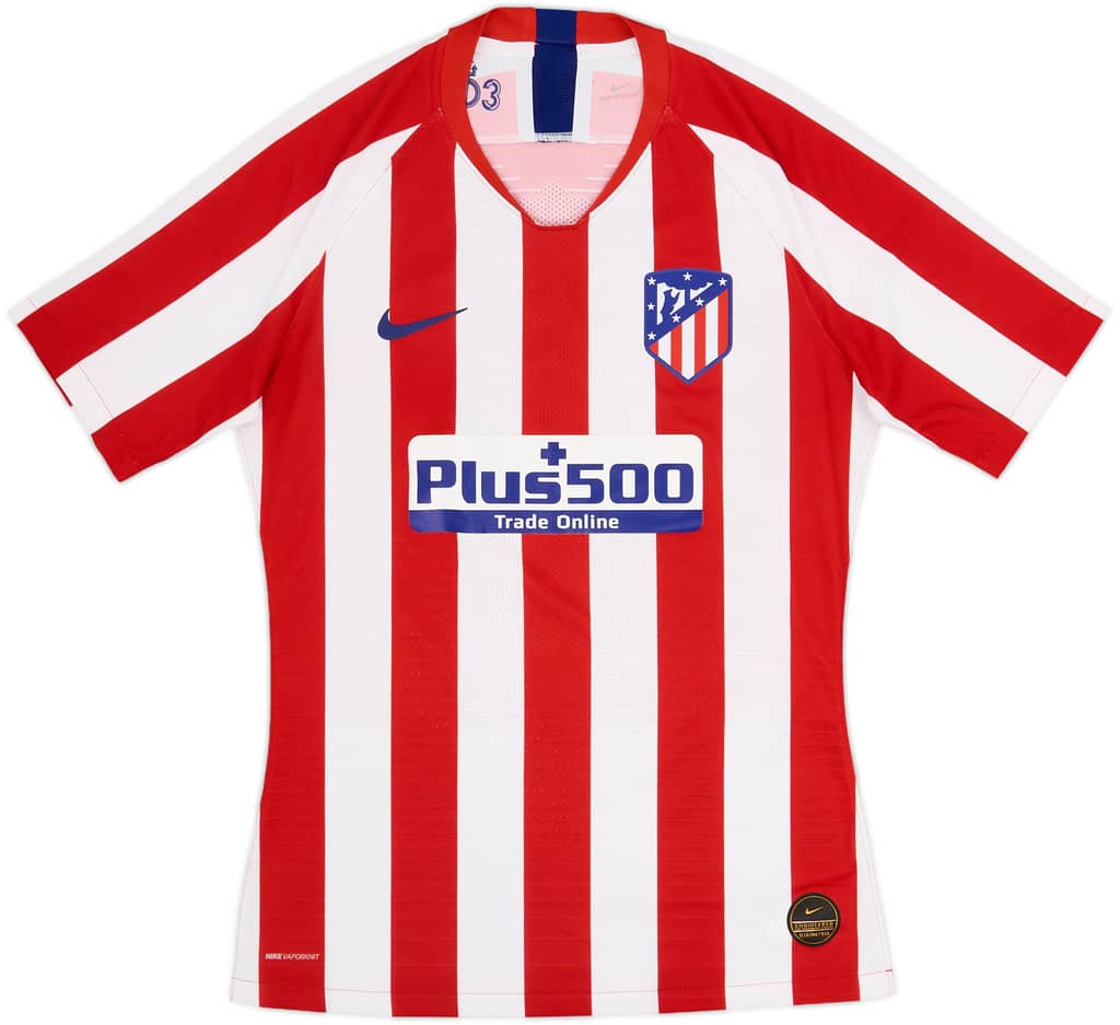 2019-20 Atletico Madrid Authentic Home Shirt - 8/10 - (M)