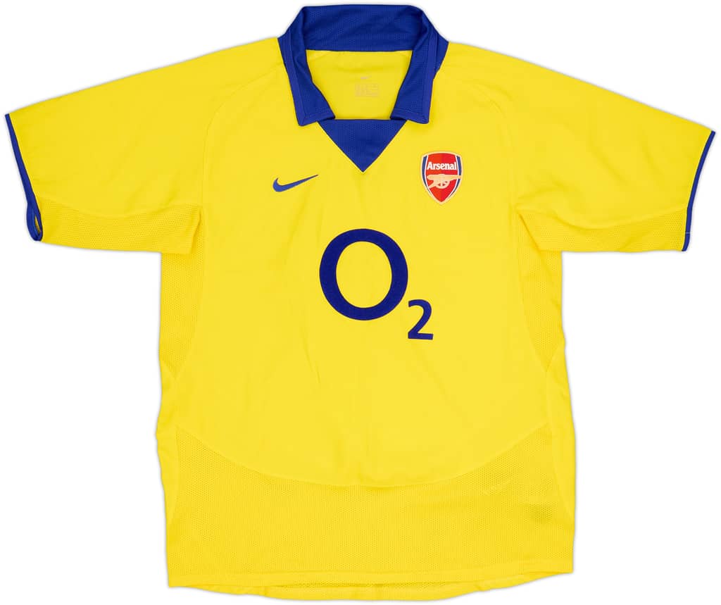 2003-05 Arsenal Away Shirt - 8/10 - (L.Boys)
