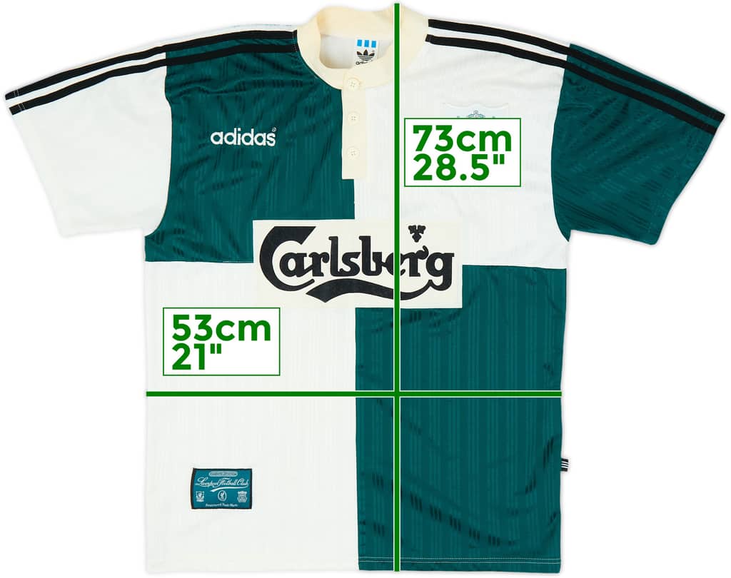 1995-96 Liverpool Away Shirt - 7/10 - (M)