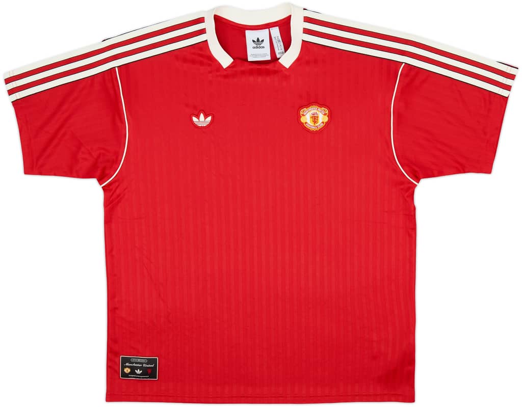 2024-25 Manchester United adidas Originals Terrace Icons Shirt - 9/10 - (M)