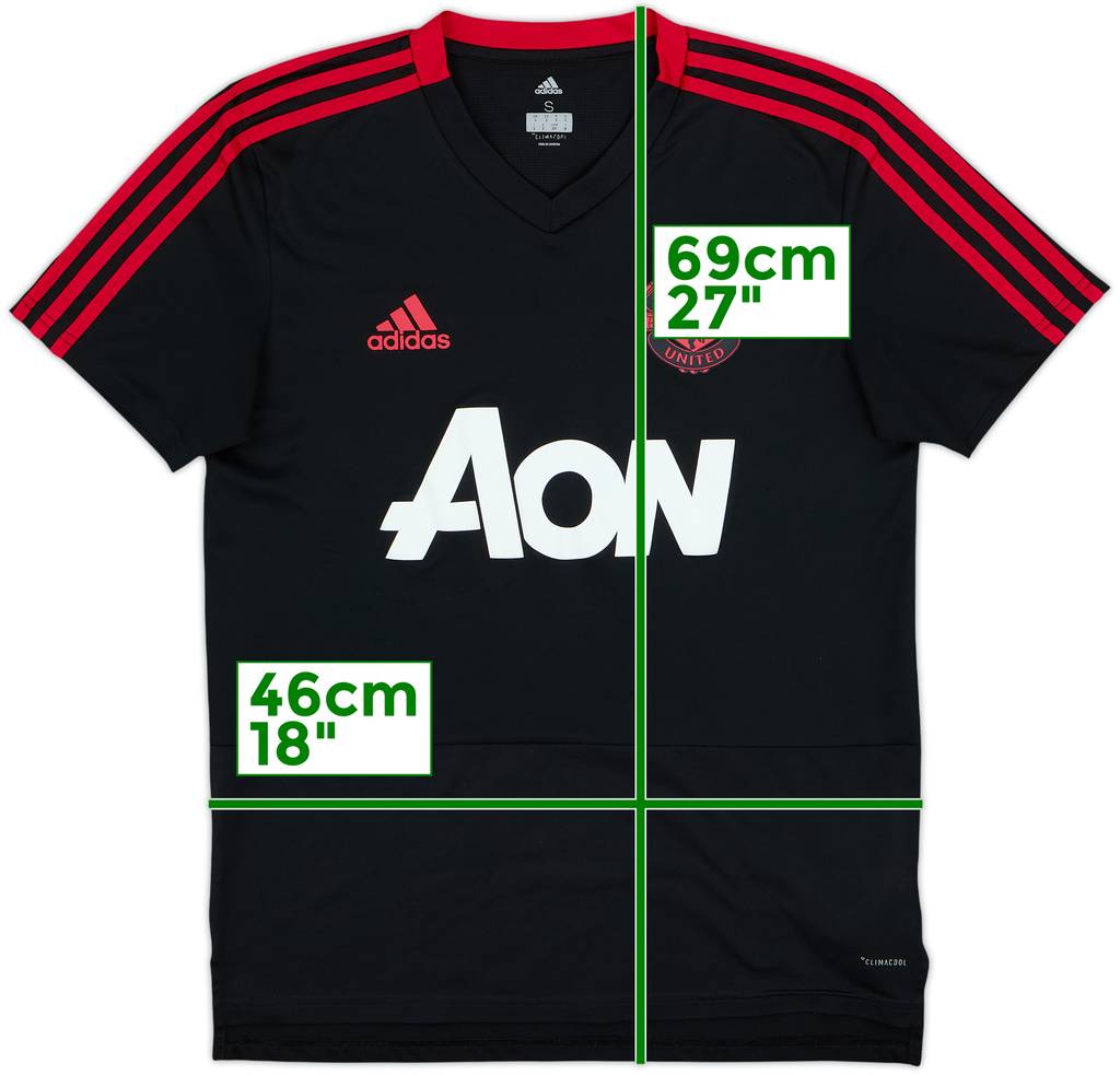 2018-19 Manchester United adidas Training Shirt - 6/10 - (S)