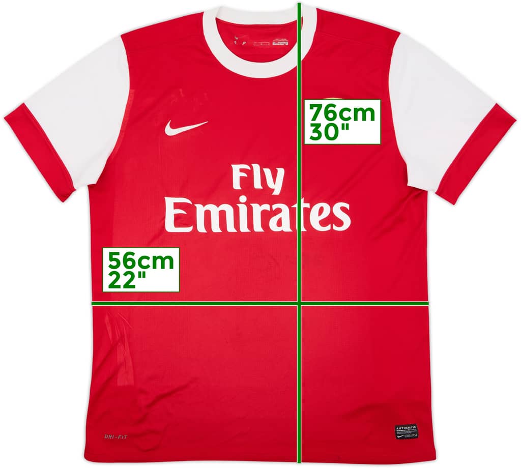 2010-11 Arsenal Home Shirt - 5/10 - (L)