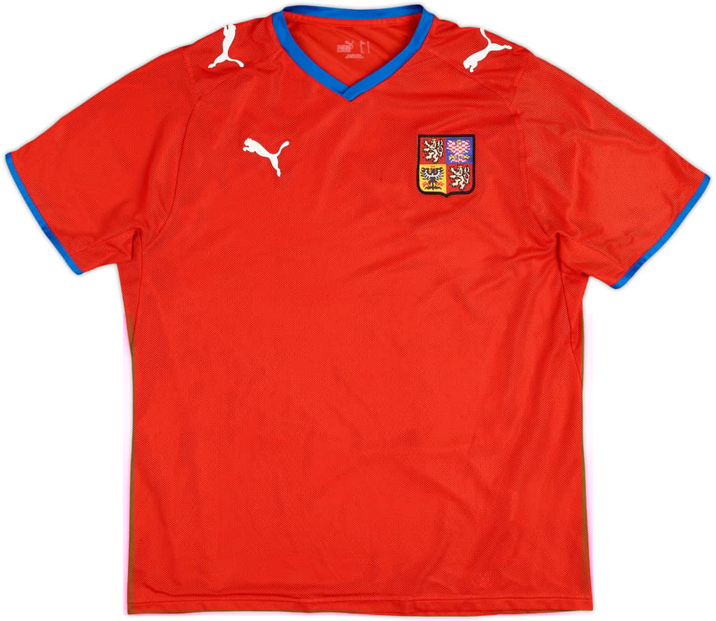 2008-09 Czech Republic Home Shirt - 6/10 - (L)