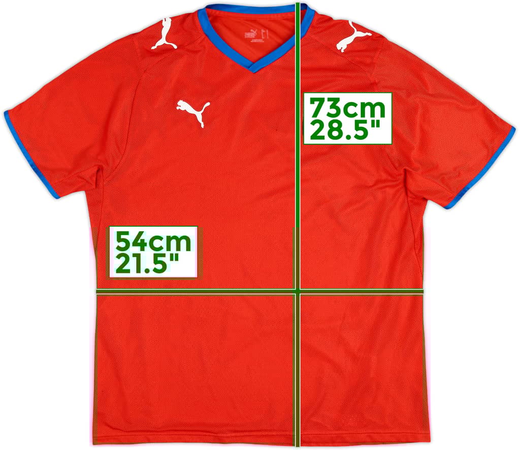 2008-09 Czech Republic Home Shirt - 6/10 - (L)