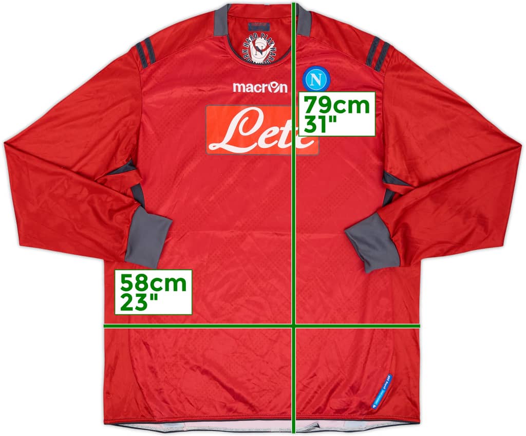 2010-11 Napoli GK Shirt - 8/10 - (XL)