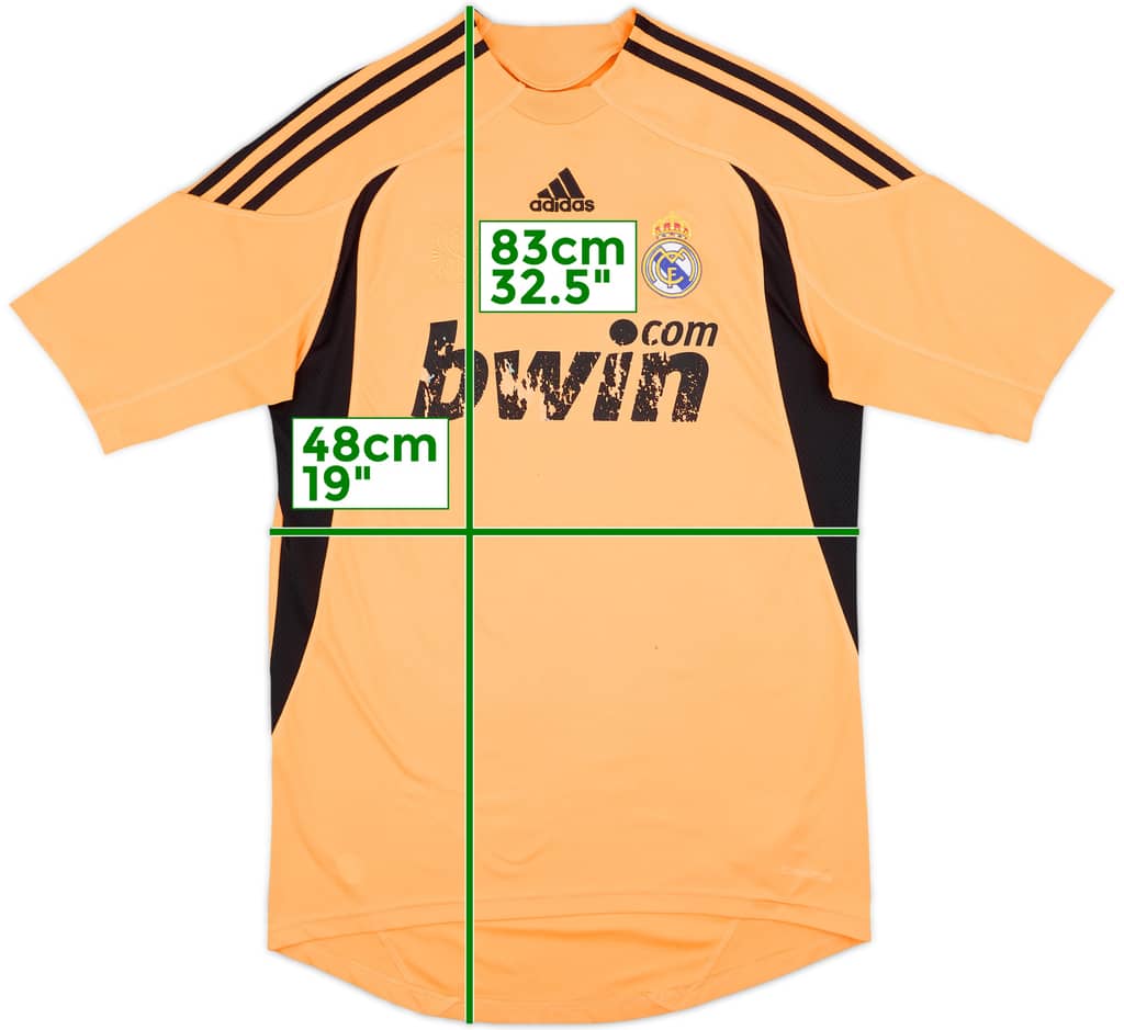 2009-10 Real Madrid GK Home Shirt - 4/10 - (S)