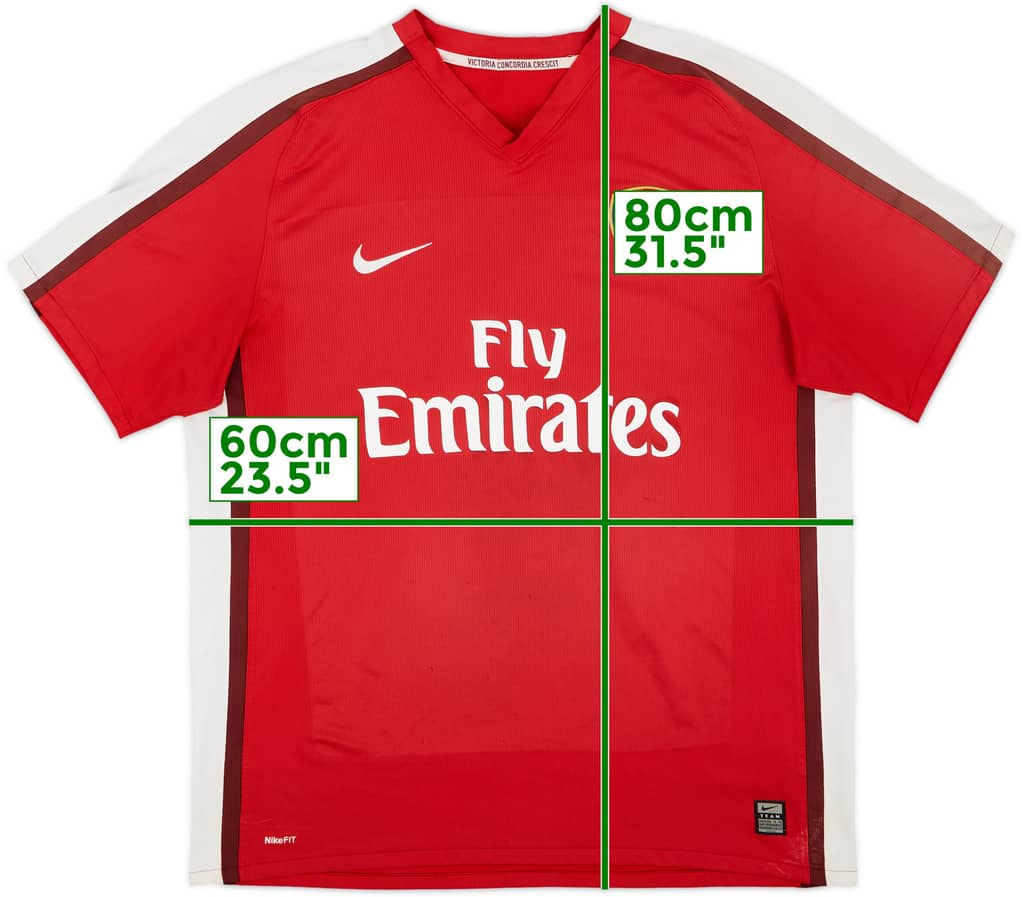 2008-10 Arsenal Home Shirt - 5/10 - (XL)