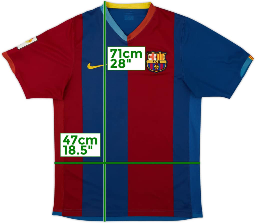 2006-07 Barcelona Home Shirt - 5/10 - (M)