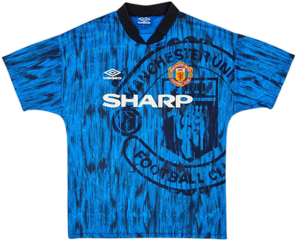 1992-93 Manchester United Away Shirt - 9/10 - (M)