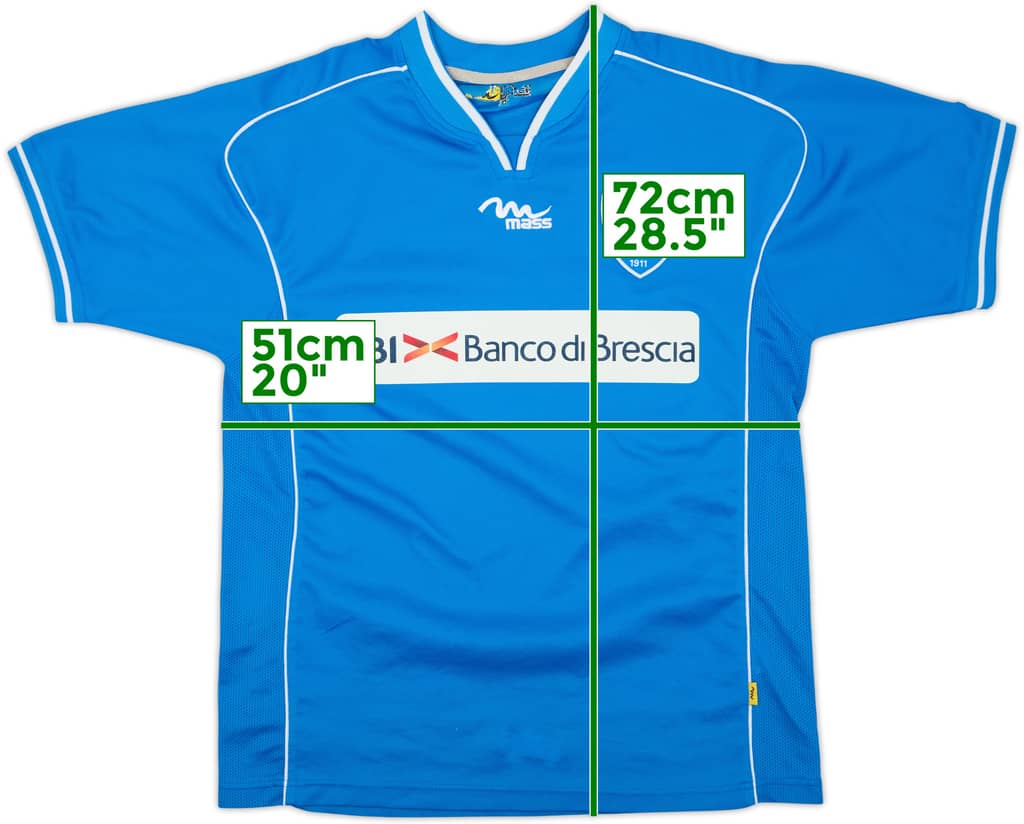 2009-11 Brescia Mass Training Shirt - 8/10 - (M)