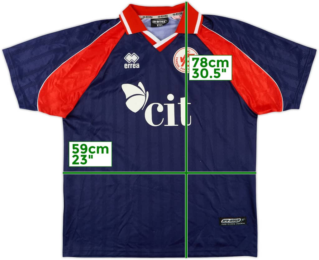 2000-01 AS Varese Away Shirt - 6/10 - (XXL)