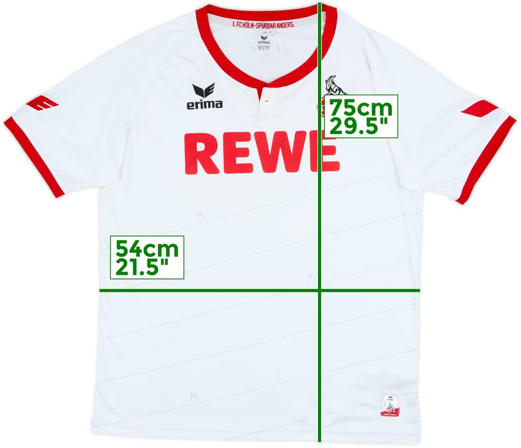 2015-16 FC Koln Home Shirt - 6/10 - (XL)