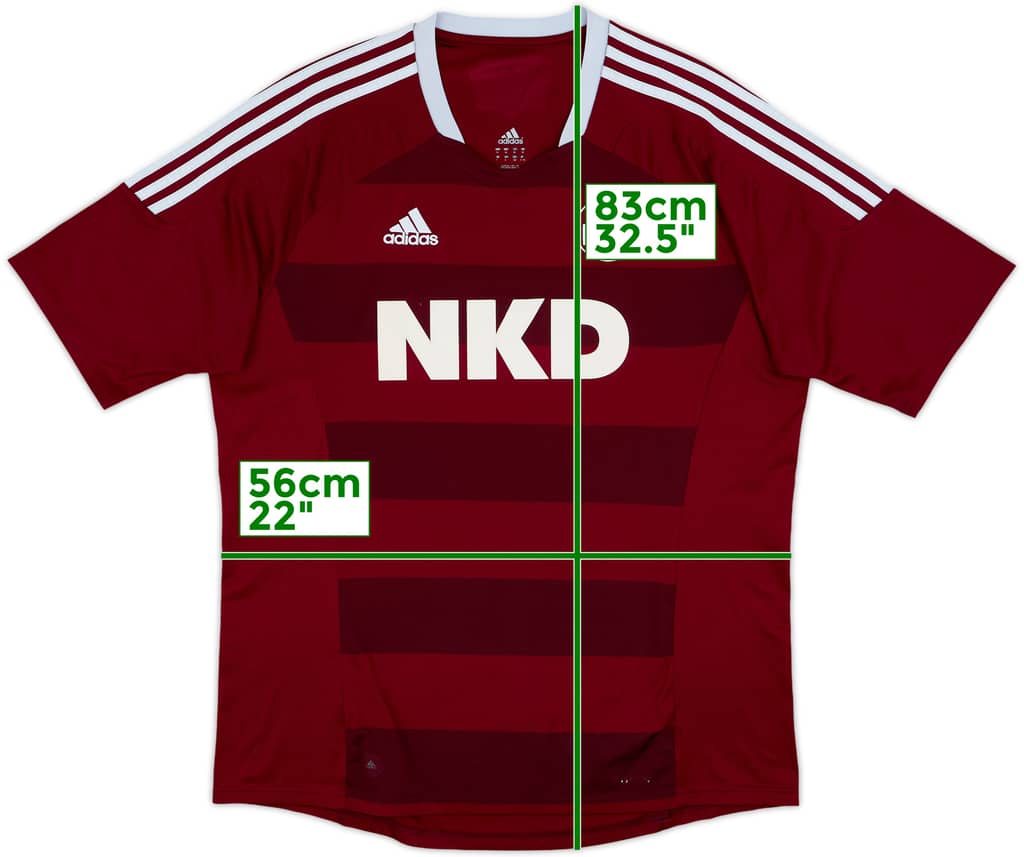 Camiseta de local del Nurnberg 2012-13 - 7/10 - (XL)