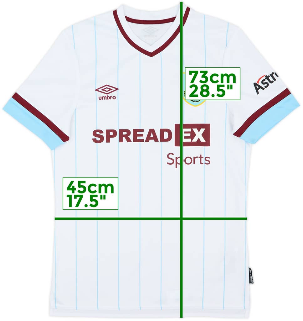 2021-22 Burnley Away Shirt - 9/10 - (S)