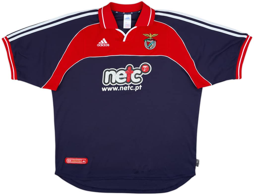 2000-01 Benfica Away Shirt - 7/10 - (XL)